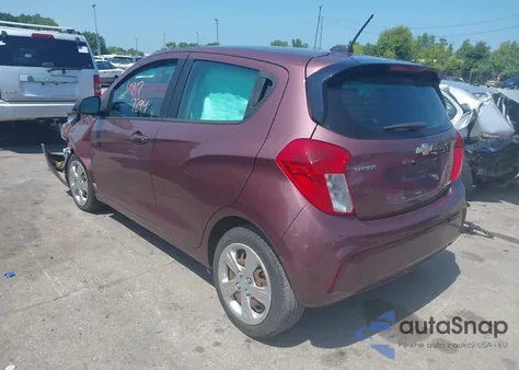 2021 Chevrolet Spark Fwd Ls Automatic из США, поврежденный, VIN KL8CB6SA9MC739171